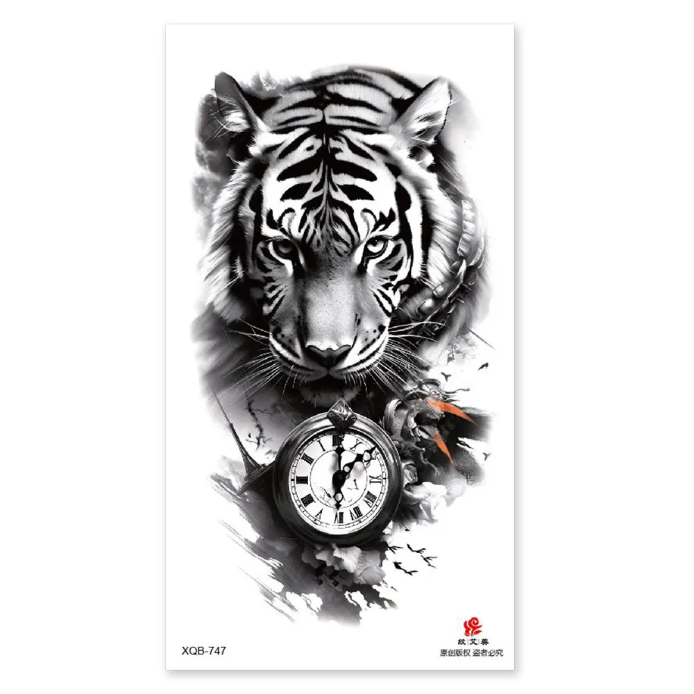 Водостойкие временные татуировки с животными