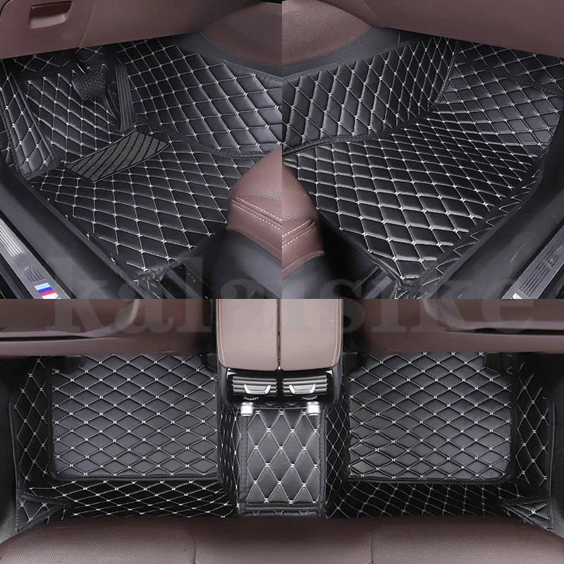 Автомобильный напольный коврик для BMW коврики серии 5 все модели E34 E39 E60 E61 F07 F10 F11 F18