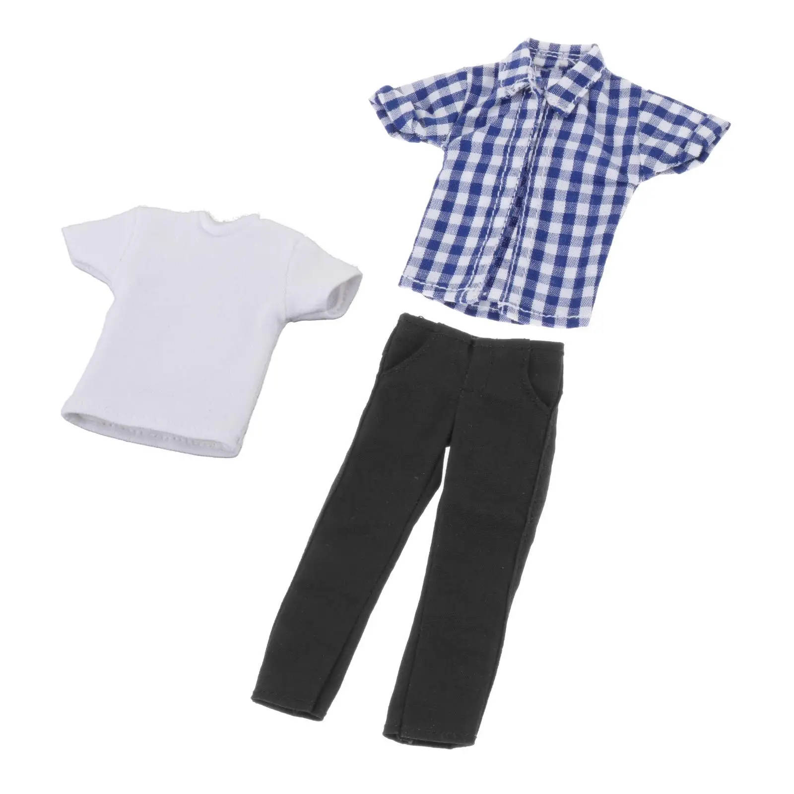 

1/12 Scale Men Figure Clothes Costume Accessories Outfit 1/12 Men Figure Clothes for 6 inch Action Figures Dolls Dress up Accs