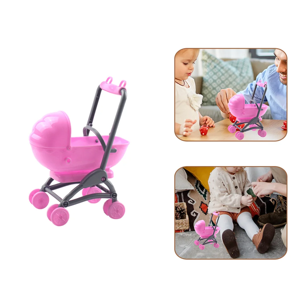 

Детская коляска Toybaby, миниатюрная мультяшная детская коляска, имитация кукол, корзина для девочек, продуктовая детская ручная корзина, крош...