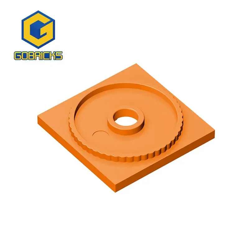 Gobricks 1 шт. MOC проигрыватель 4x4 квадратных оснований совместимый с моделью 61485