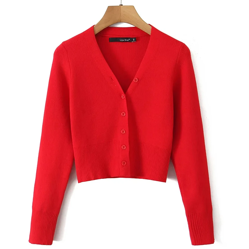 VGH Minimaist однотонная поклонная блузка для женщин с глубоким v-образным вырезом и