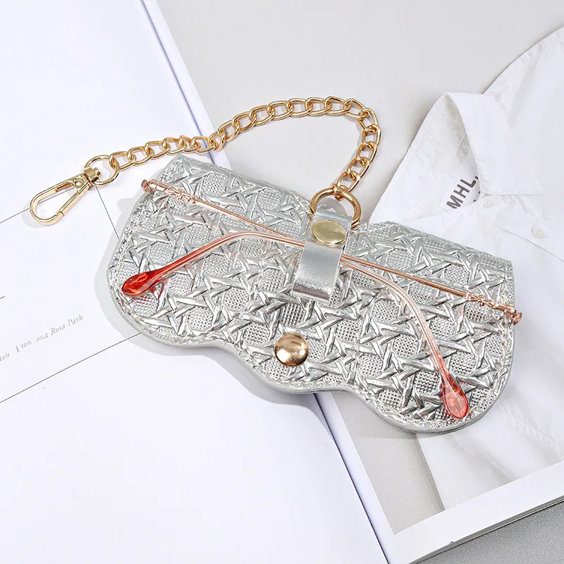 

Простой портативный футляр для очков, футляр для хранения солнцезащитных очков, защитный чехол, подвесное украшение