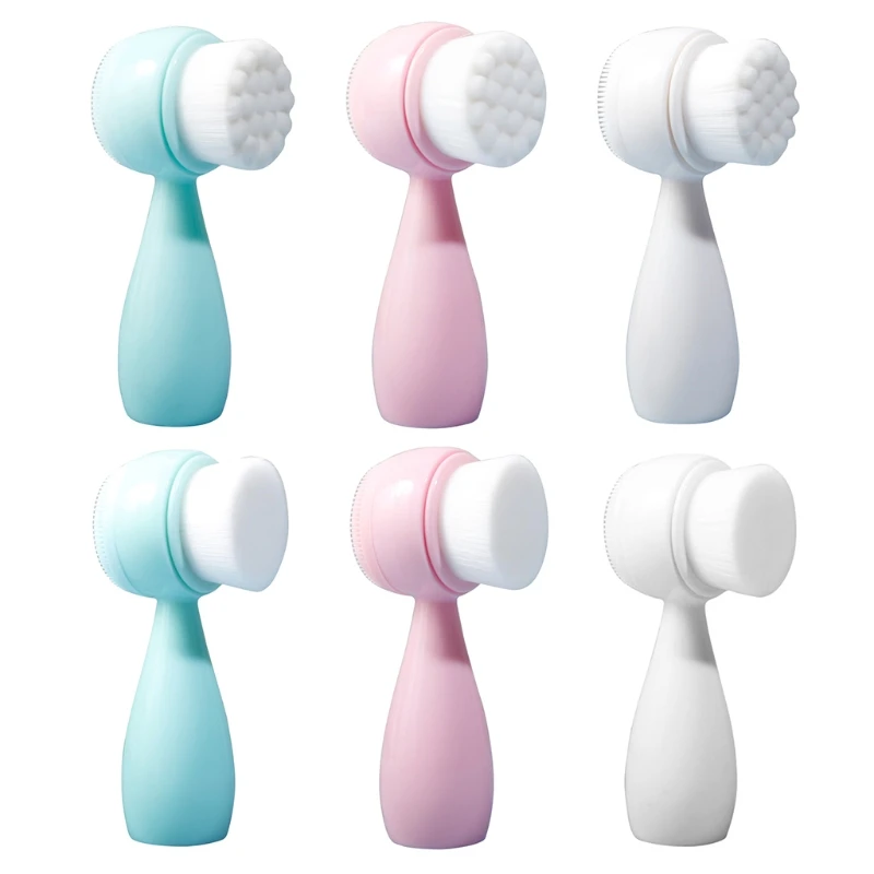 

Для оформления кожи лица, силиконовые Ручные щетки для мытья лица 28ED