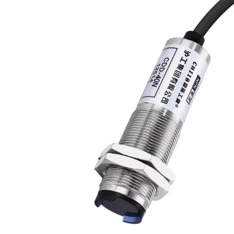CDD-40N DC 12V - 24V 40mA 4-проводной тип NPN NO + NC 40 мм детектор Цилиндрический индуктивный