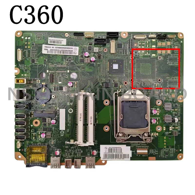 Оригинальная материнская плата CIH81S C360 DDR3 Материнская плата 100% протестирована полностью работает