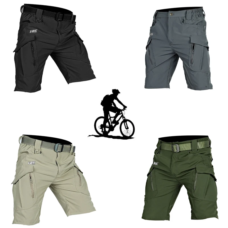 

Fox Cycling Team Men'S Bike Riding Shorts Road Bicycles Outdoors Enduro Pants Bermuda Masculinas Quick Drying Short Running Pant
