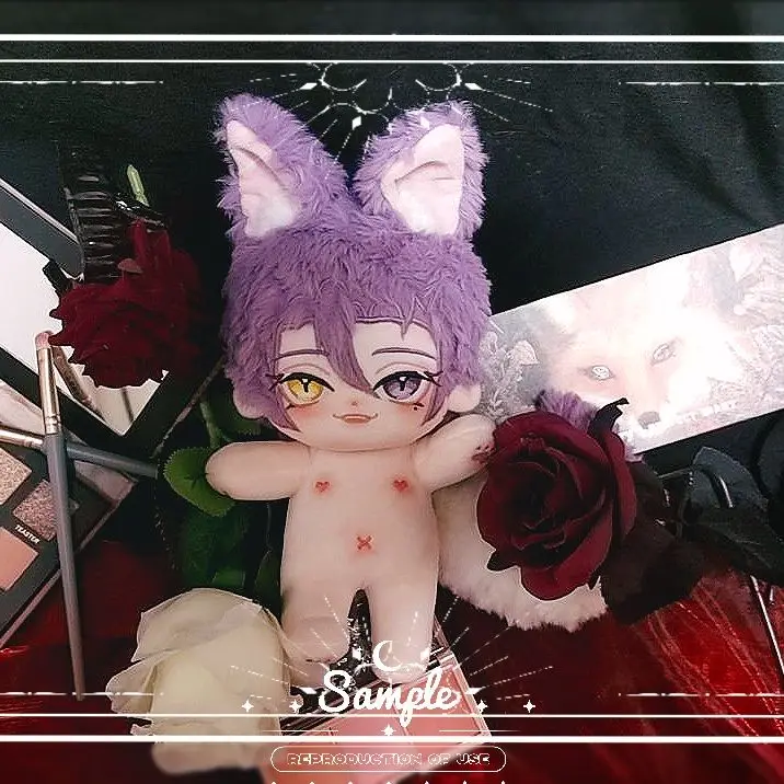 

Плюшевая кукла для косплея аниме Nu: Carnival Kuya Beast, 20 см, плюшевая игрушка для тела, симпатичная мягкая плюшевая подушка, поклонники, рождественс...