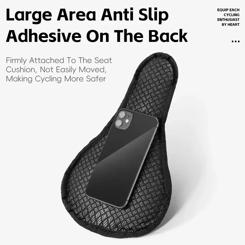 Чехол на седло WEST BIKING с 3D принтом амортизирующий полый дышащий дорожный