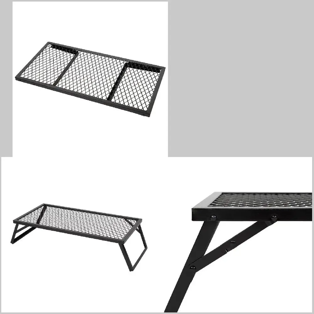 

Gorgeous 36" x 18" Portable Folding BBQ Duty Steel Camp Grill – Incredible Cooking Versatility for Campfire BBQs and BBQ Tailg