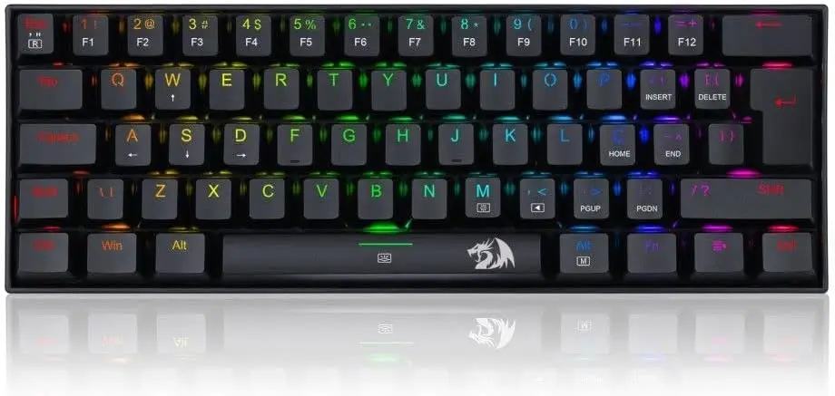 

2023 MECANICO GAMER DRAGONBORN RGB PRETO SWITCH VERMELHO ABNT2 teclado mecanino