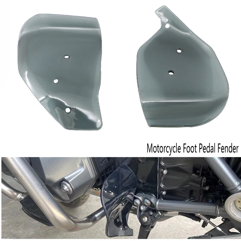 

Motorcycle Foot Pedal Fender Shifter Mudguard Splash Foot Protector Cover Parts For BMW R1250GS R1200GS LC ADV 13-22