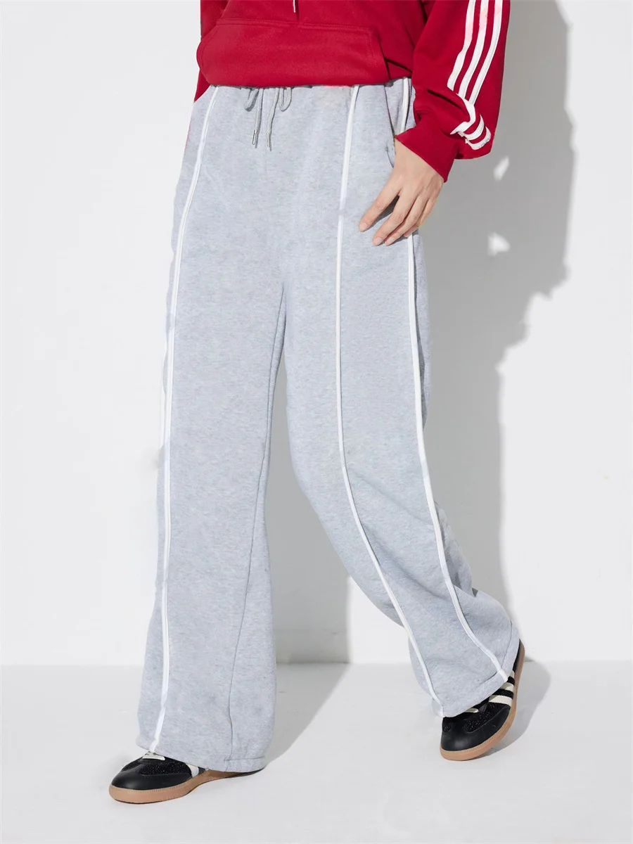 Benuynffy американские уличные спортивные штаны на шнурке женские осенние 2023 новые