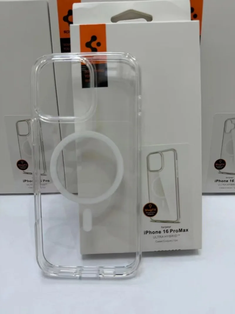 Ультрагибридный Магнитный Чехол Для Беспроводной Зарядки iPhone 16 Pro Max 15 BXWatch