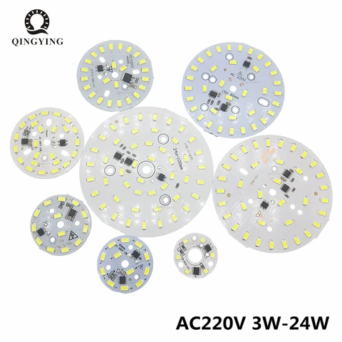 Светодиодная панель QINGYING SMD5730 3-24Вт