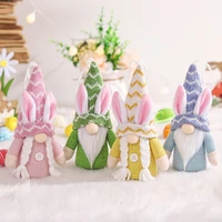 2022 easter gnome bunny rabbit gonk tomte dwarf plush doll toy ornaments for childrens easter gifts home decoration