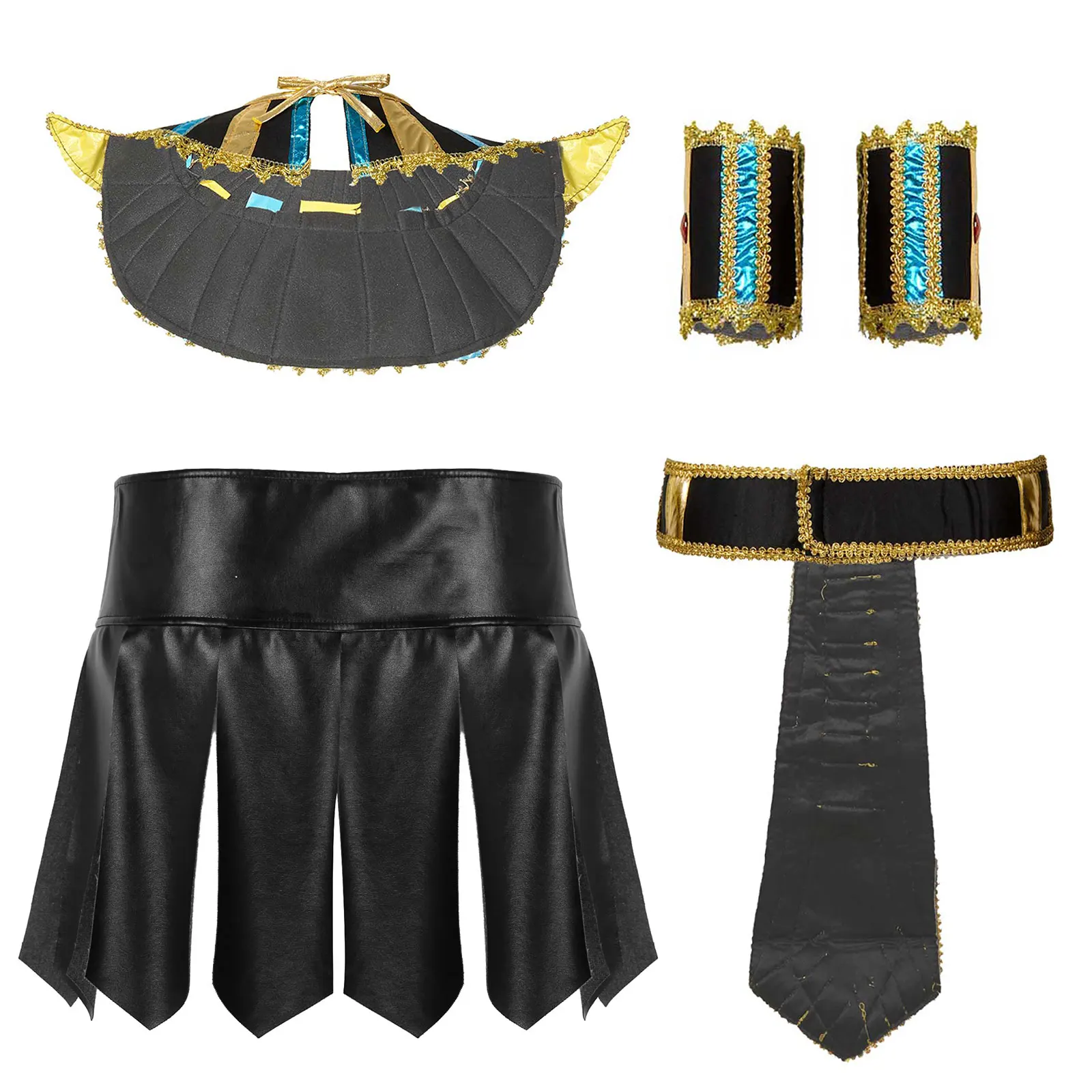 Мужской костюм для косплея на Хэллоуин из египта