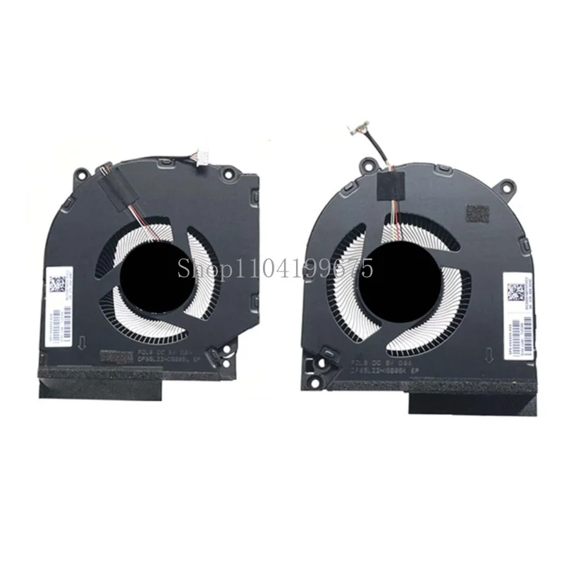 Охлаждающий вентилятор процессора и графического для ноутбука HP Victus 16-R TPN-C169