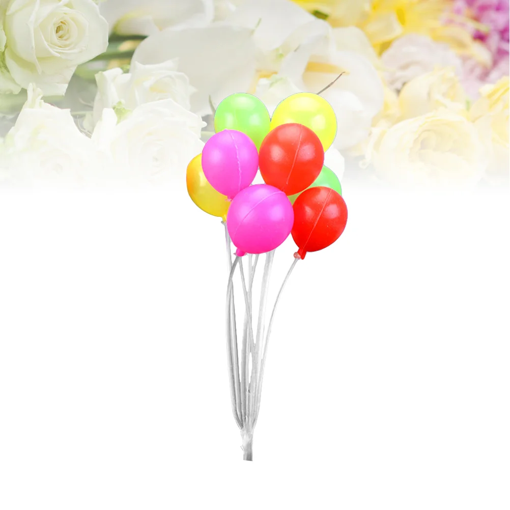 

Balloons Picks Pick Cluster Microlandschaft Bouquet Miniature Landscape Decoration