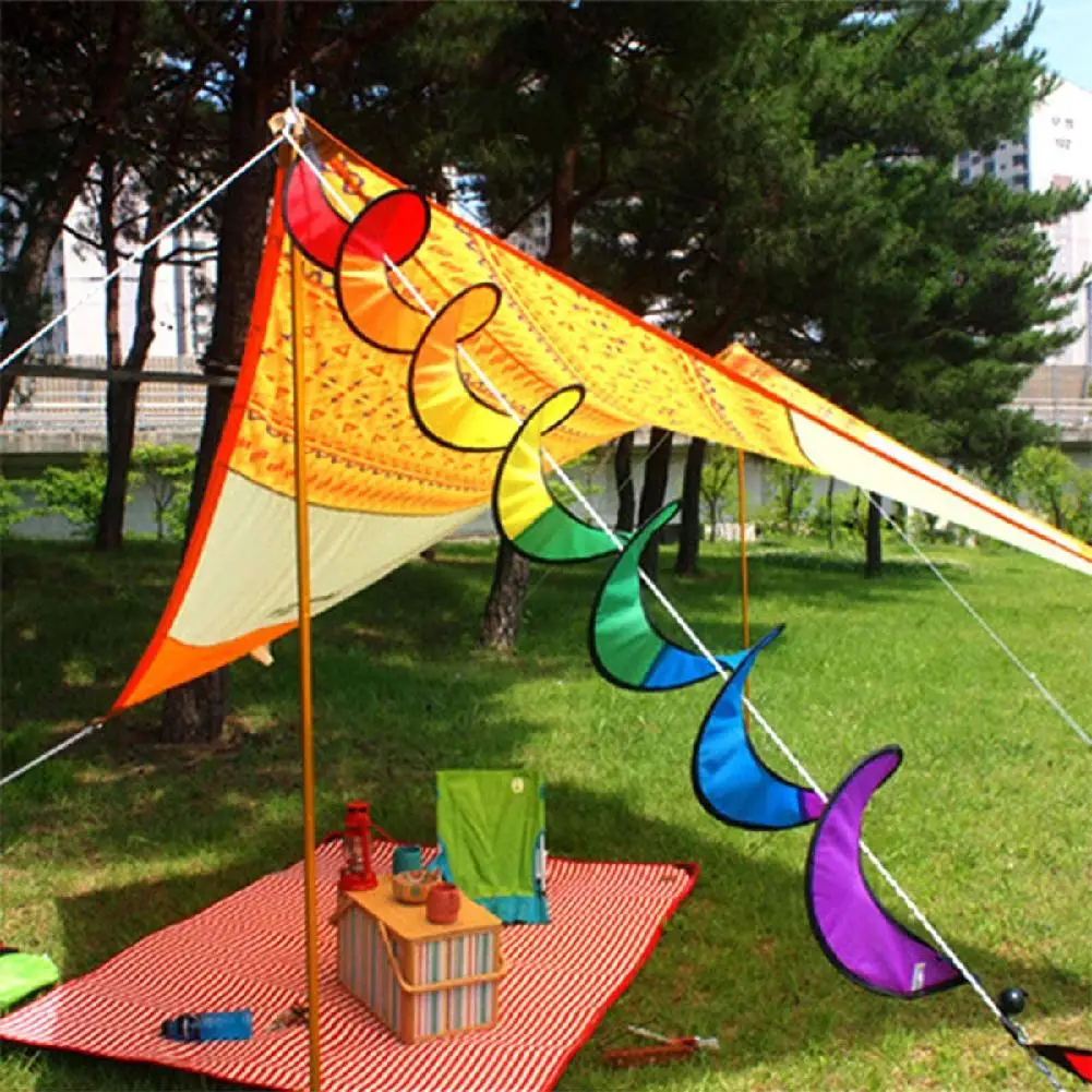 

Breeze Spinner Toy Colorful Outdoor Hanging Pendant Garden Decor Kids Windmill Garden Decoration