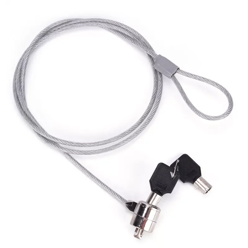 

Anti-Theft Office Notebook Laptop PC Computer Desk Key Security Lock Chain Cable
