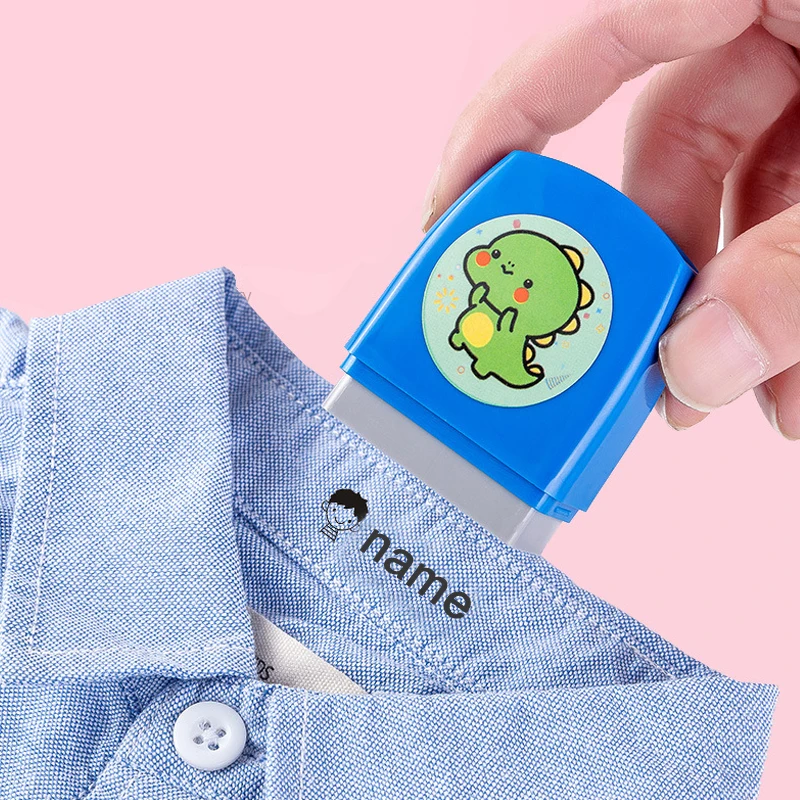 

Seal Baby Faded Chapter Waterproof Custom Stamp Student Name School Cartoon Not Clothes Word Wash Cute Uniform Children's