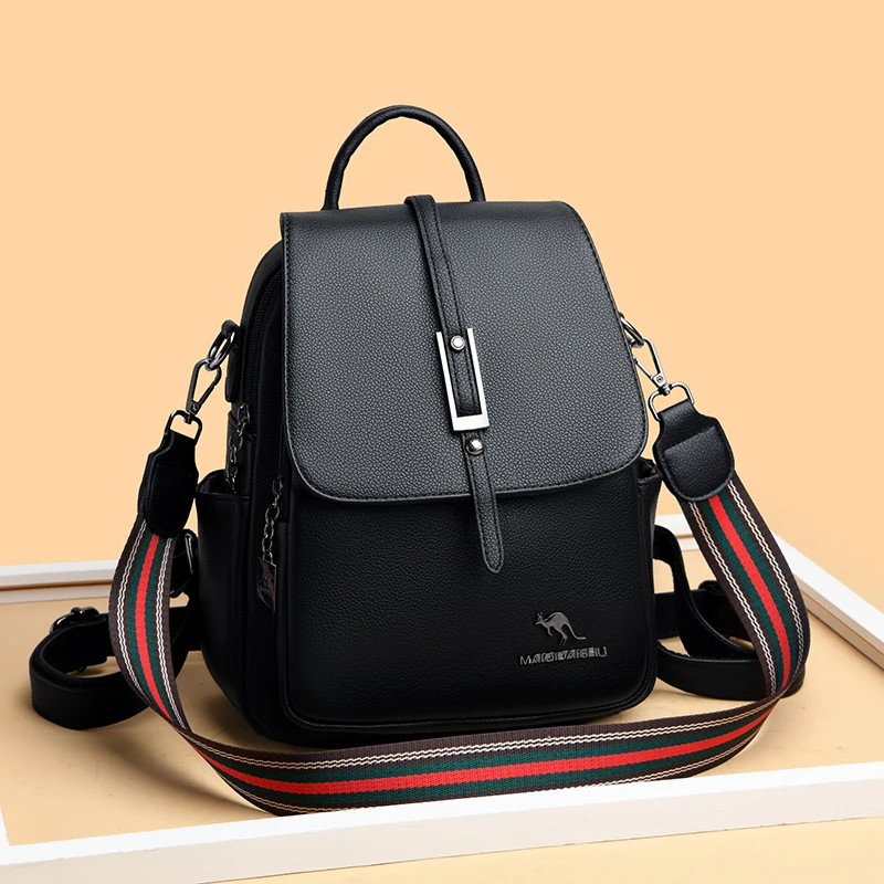 

Дизайнерский Повседневный женский рюкзак, кожаные ранцы для девочек-подростков