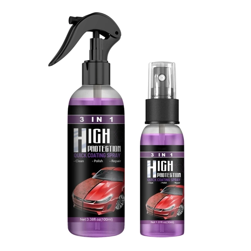 

Portable- Sprays Ceramic Car Coating Sealant Repellents Glass Polishing