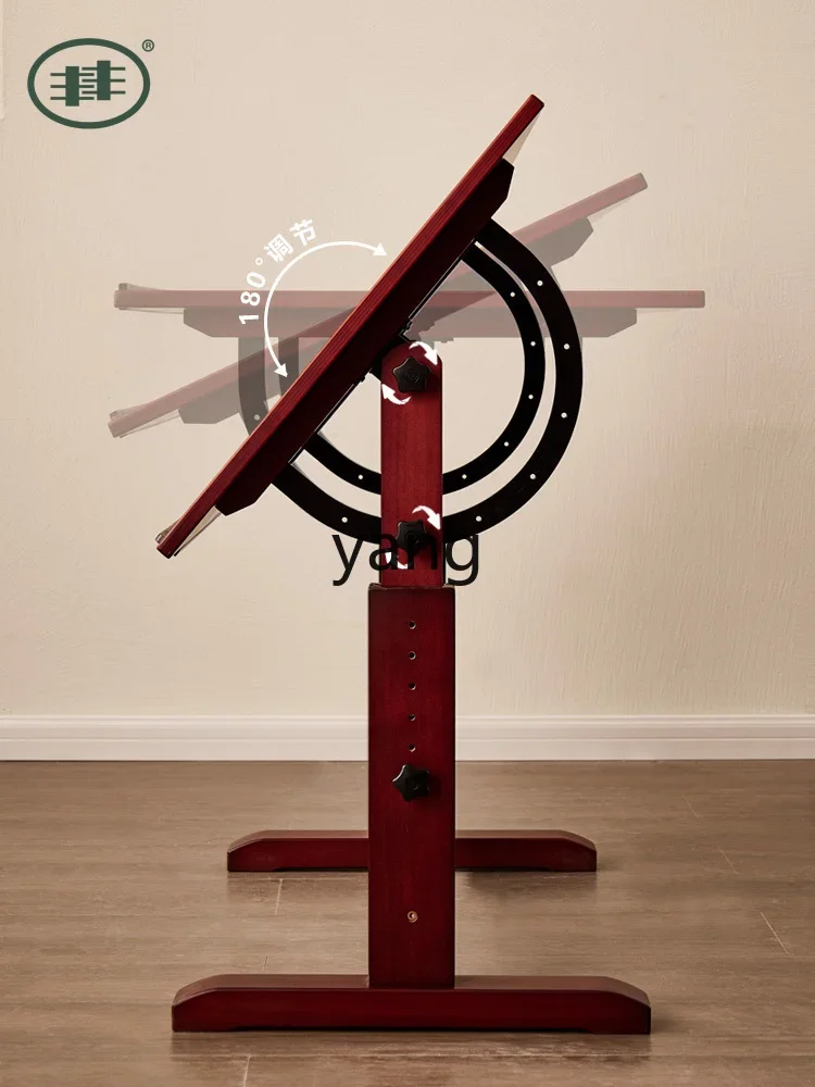 Профессиональный Стол для рисования Yjq студентов стол только из массива дерева