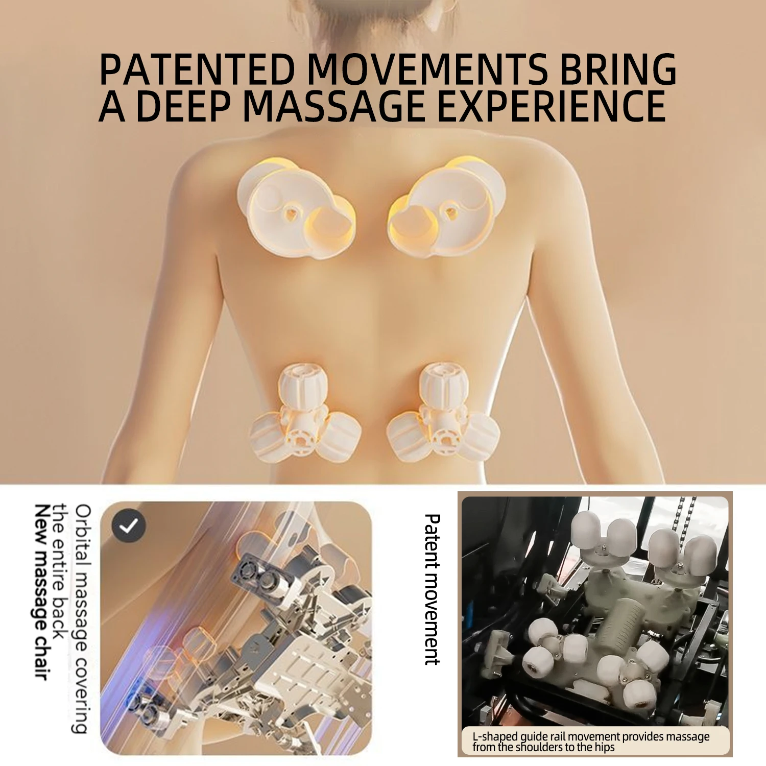 Трехлетняя гарантия UK Life Home 4D Подушка безопасности для всего тела Невесомость