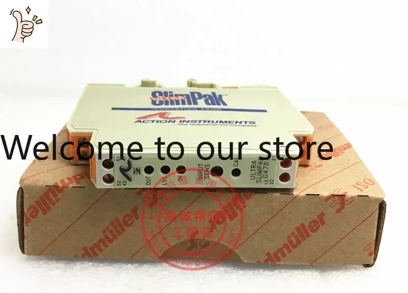 Фото Оригинальный модуль управления Weidmuller G478-0001 ULTRA SLIMPAK G478, 2026.4, в наличии, подлинный №1