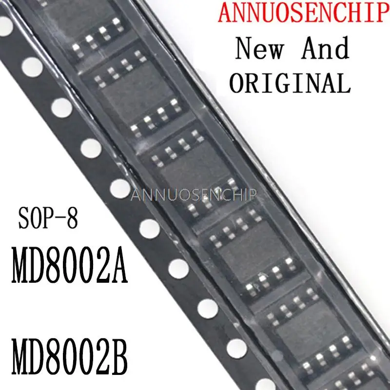 10 шт. новые и оригинальные SOP8 MD8002 SOP 8002A 8002B SMD SOP-8 8002 CKE8002B NS8002 IC MD8002A MD8002B
