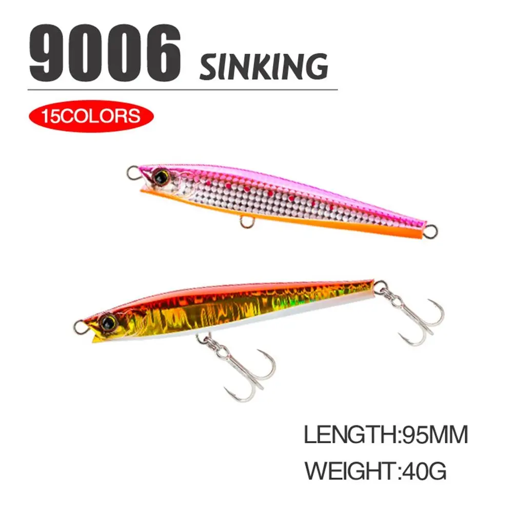 

Saltwater Sinking Sequin Spinner Tackle Rotate Spoon Metal VIB Lure Metal Fishing Bait Wobblers Crankbaits Treble Hook