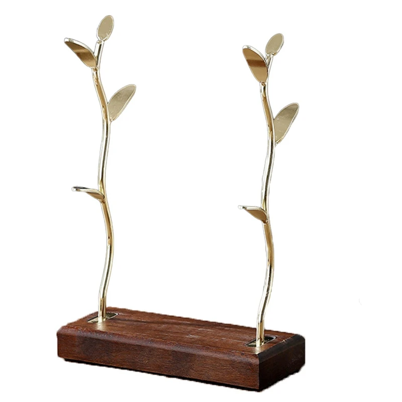 

Nordic Tree Shape Wooden Coffee Cup Stand Kitchen Tea Mug Hanging Storage Drain Rack Jewelry Organizer Decoration