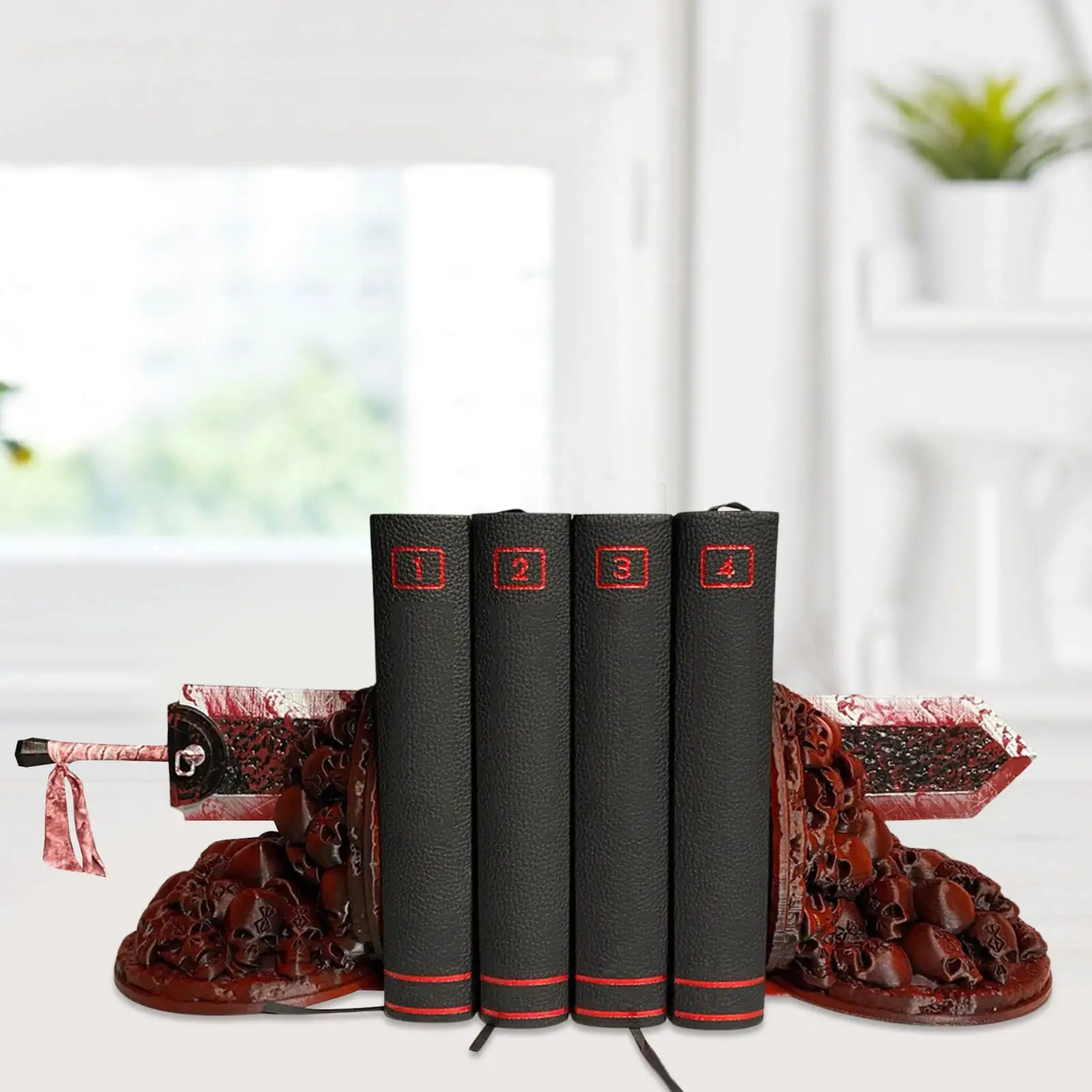 Сверхмощные резные подставки для книг полимерные Нескользящие офиса и дома