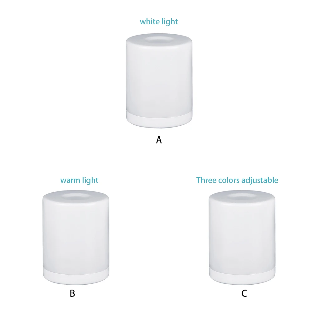 

ABS Touch Control Night Light - Wide 120 Angle Automatic Shut Off In Day Time PIR Human Infrared