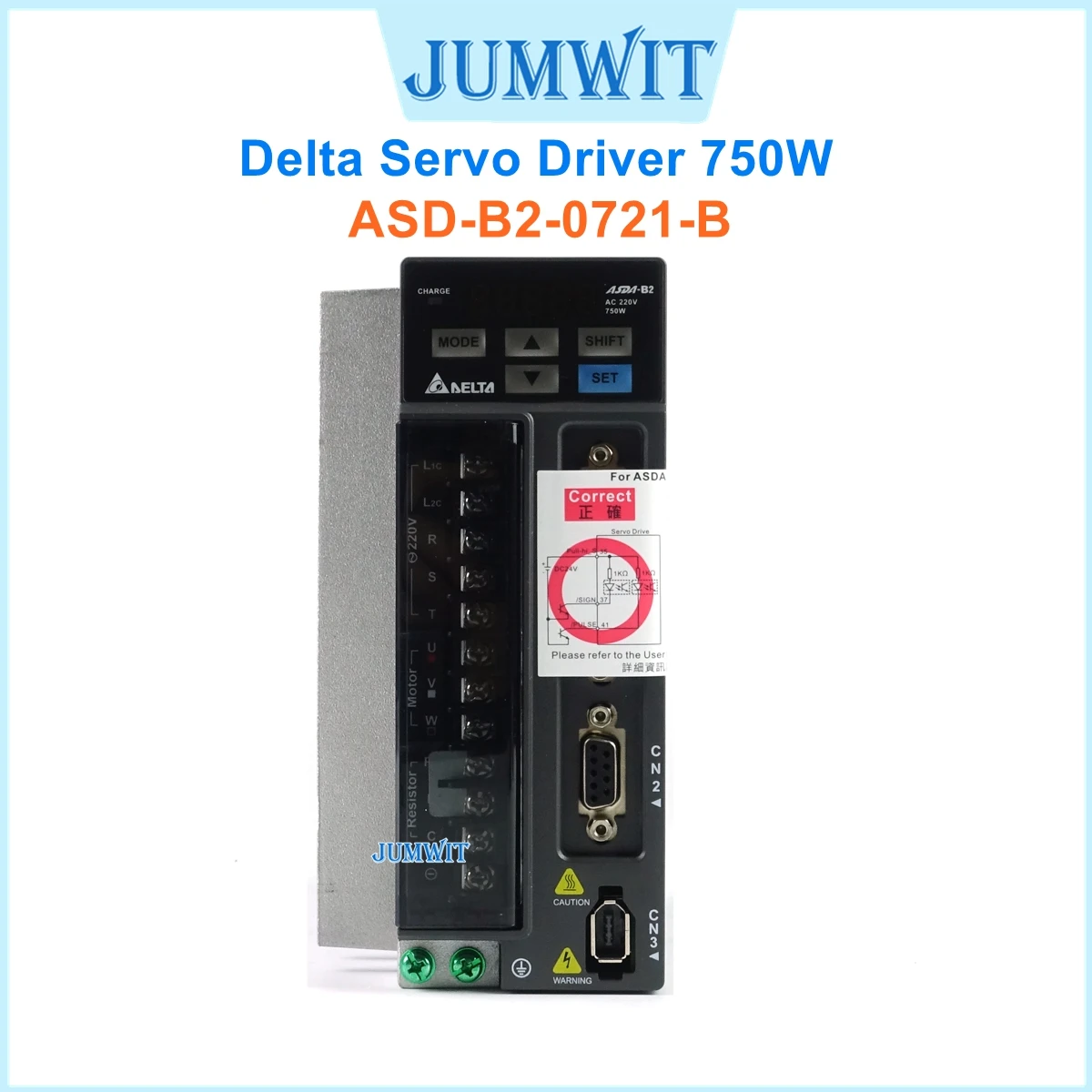 Delta Servo Driver 750W ASD-B2-0721-B B2 Series 220V |