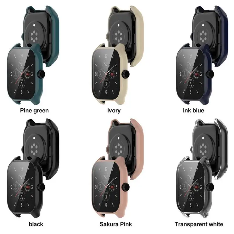 

Ergonomic Watch Case For Huami Amazfit GTS4 Pc Screen Saver Dust Smart Watch Protective Case Integrated Case Fall Prevention