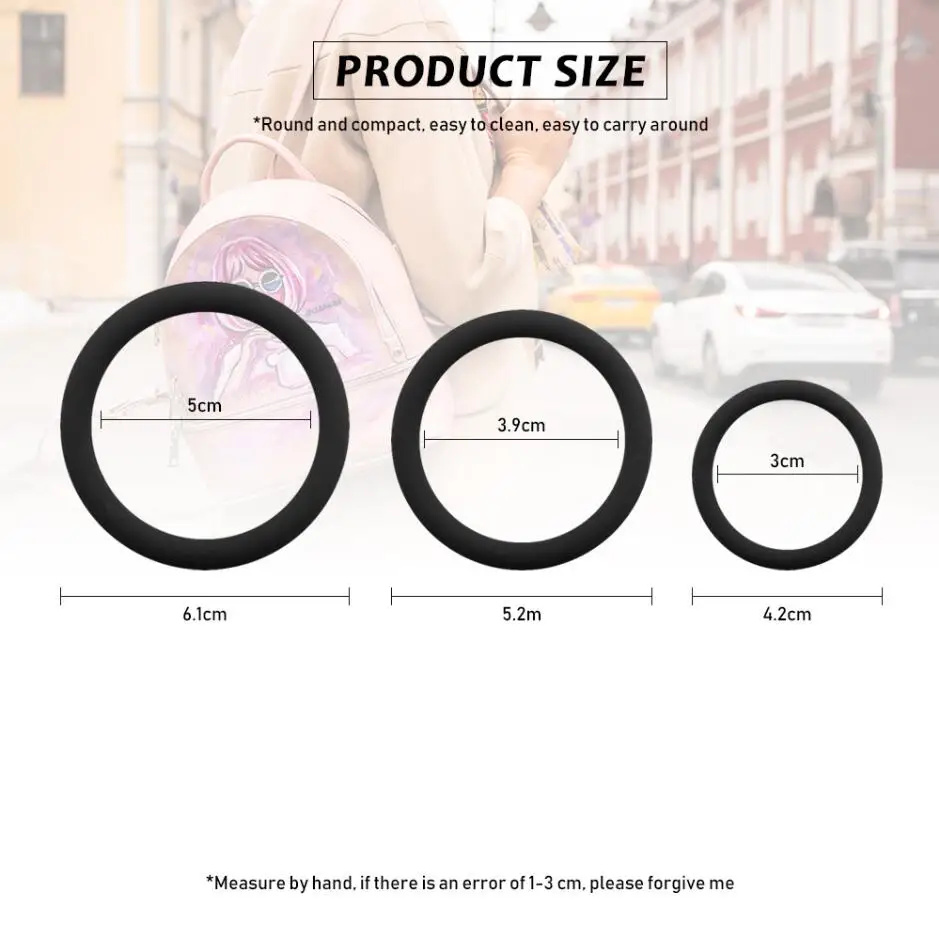 Рисунок 4 - силиконовые кольца для увеличения