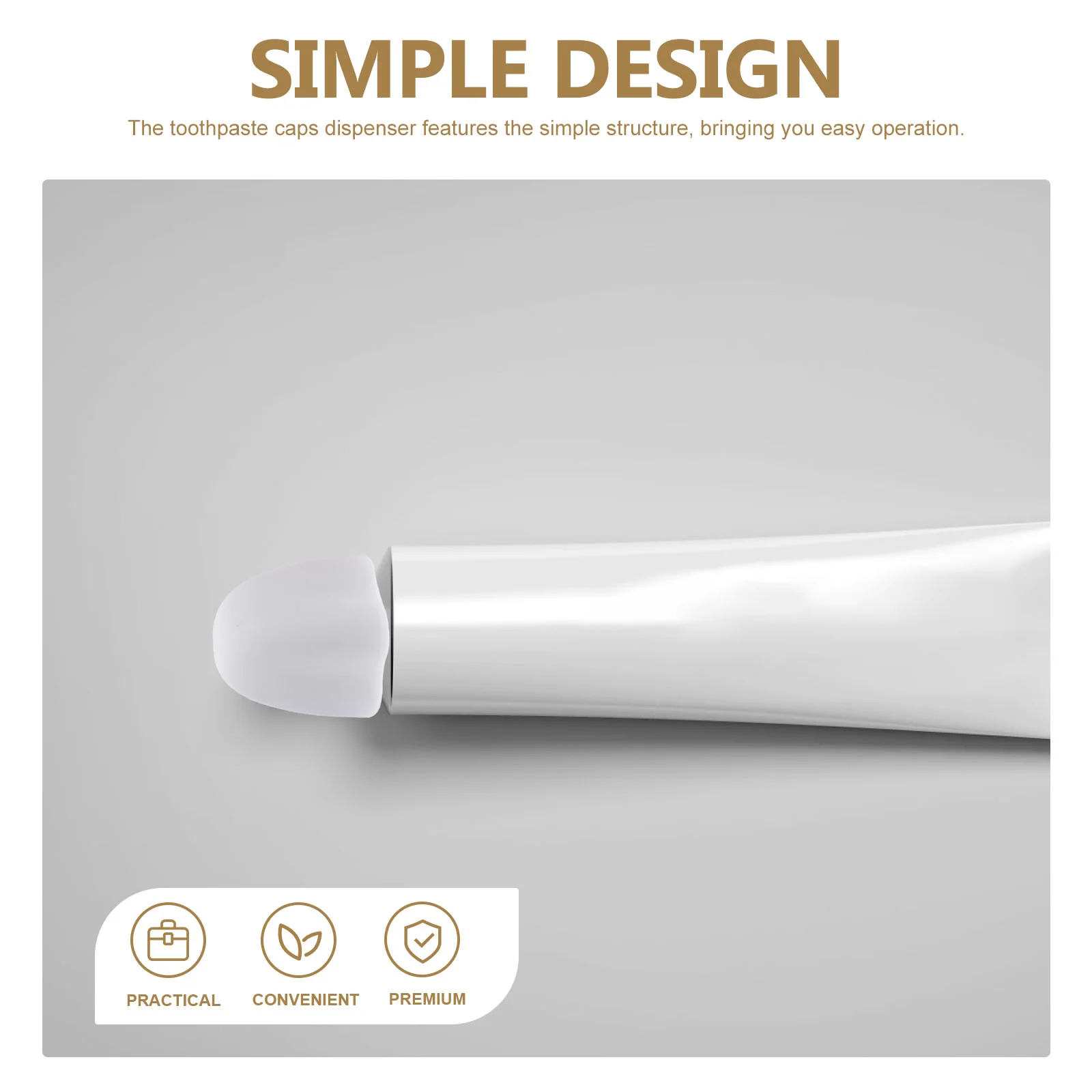 4 шт. силиконовые колпачки для выдавливания зубной пасты