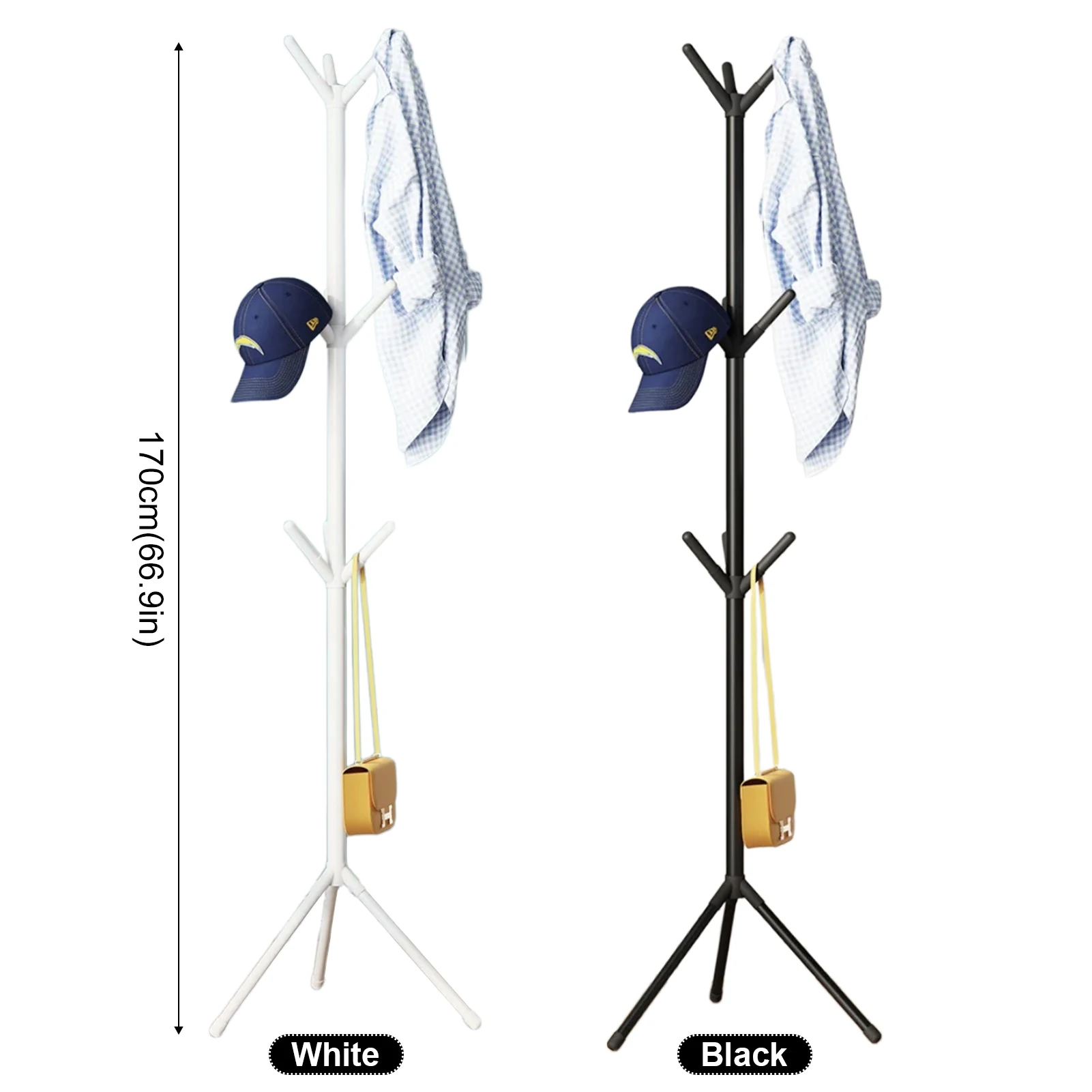 Полка для хранения шляп вешалка одежды в форме ветки дерева подставка с