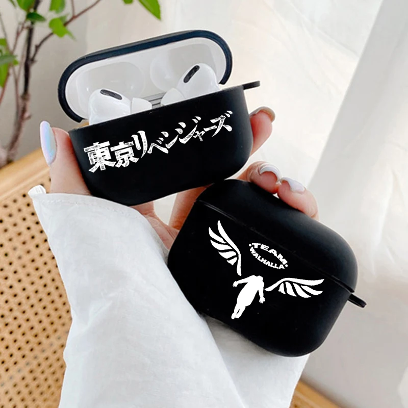 

Чехол силиконовый для Apple Airpods Pro 3 2 1 Manjirou Sano Ken