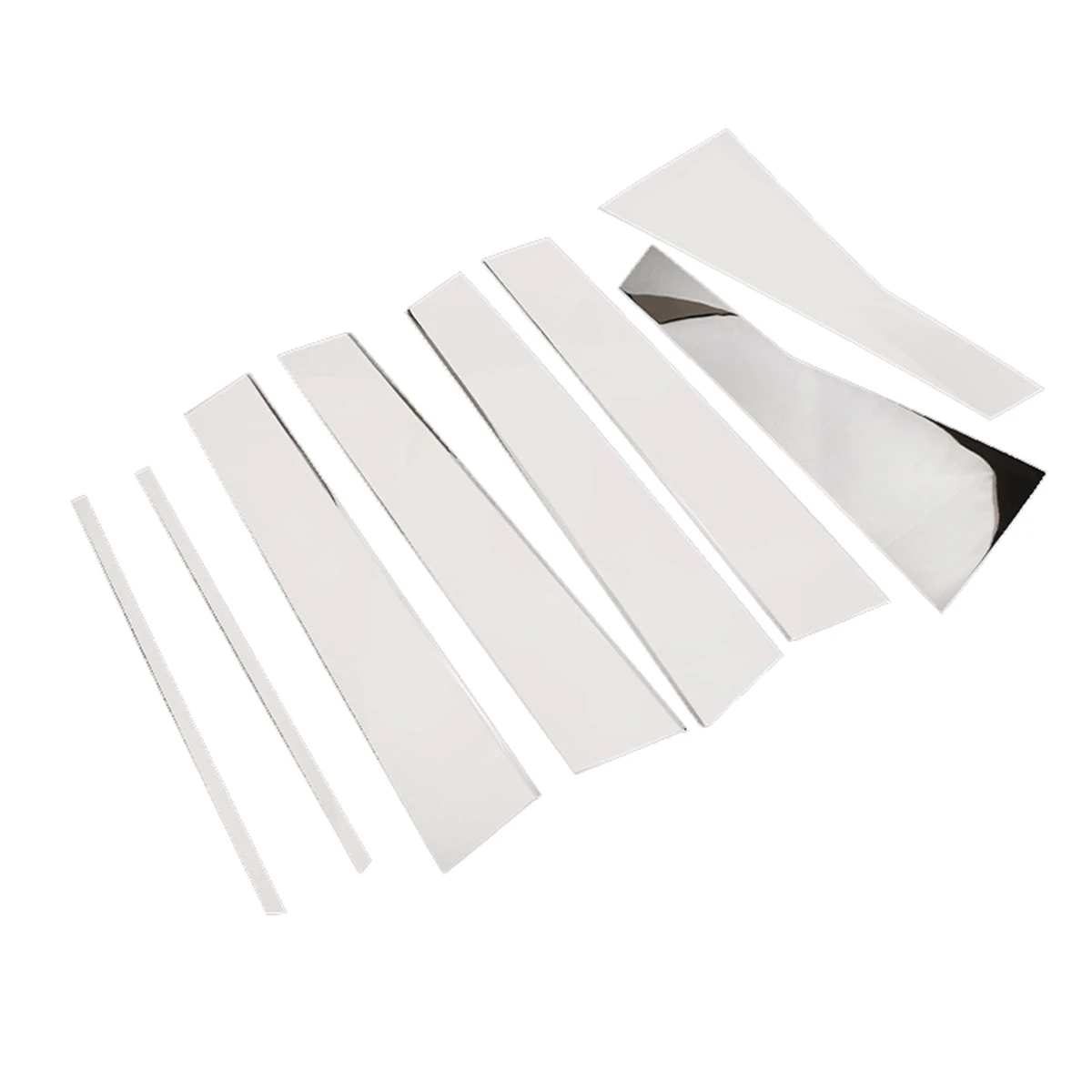 

Car Window Center Pillar Cover Trim for Honda CRV CR-V 2017-2019 Stainless Steel Windows Post Strips