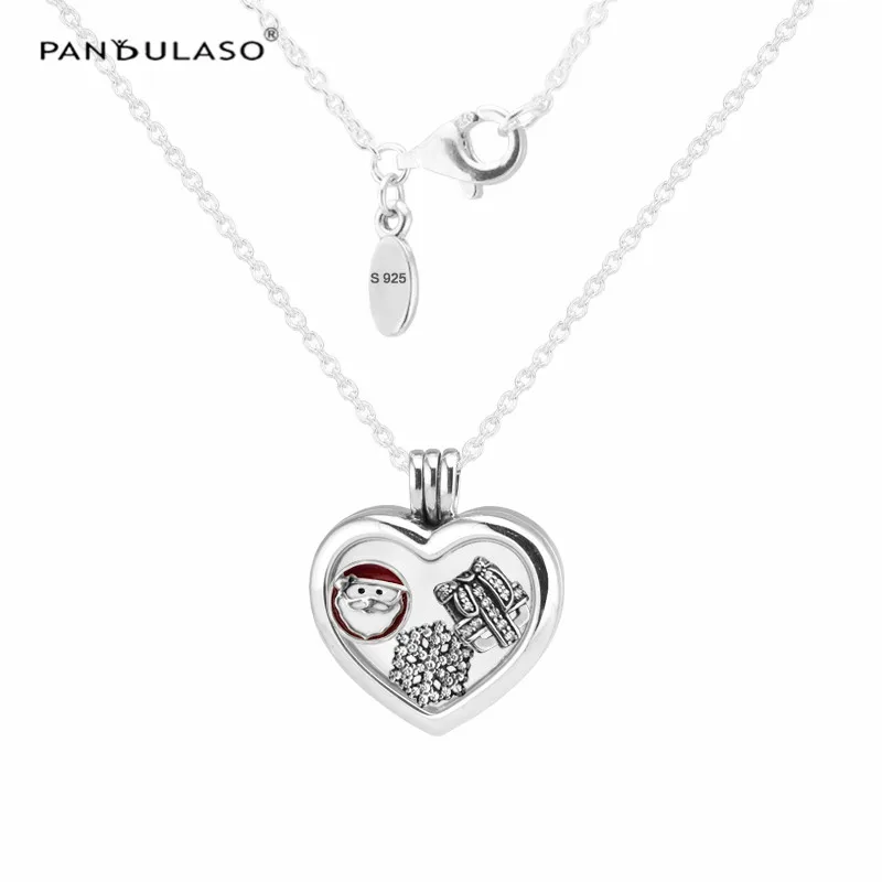 Средний плавающий медальон прозрачные ожерелья серебряные аниме пары