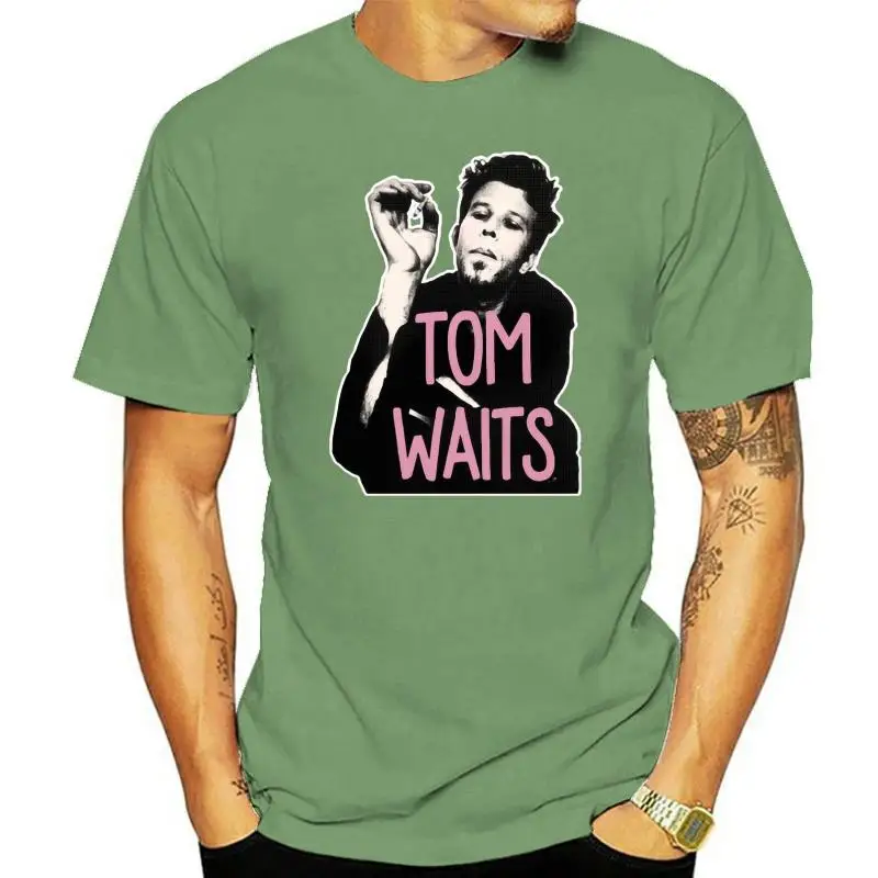 

Мужская футболка Tom Waits Ретро стиль Fanart дизайн футболка женская футболка