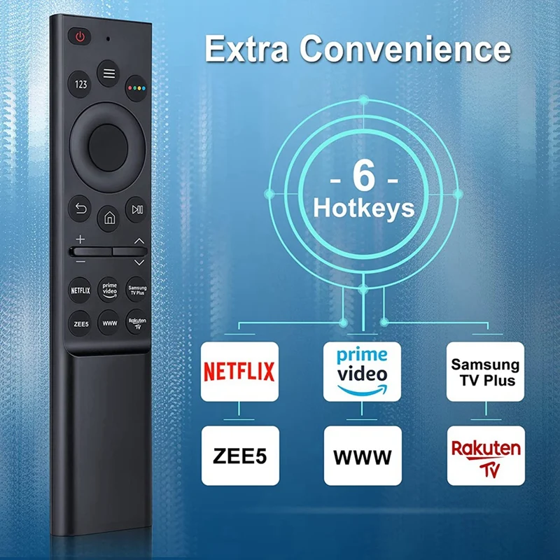 Пульт дистанционного управления Niversal для Samsung Smart TV инфракрасный пульт с Netflix Prime