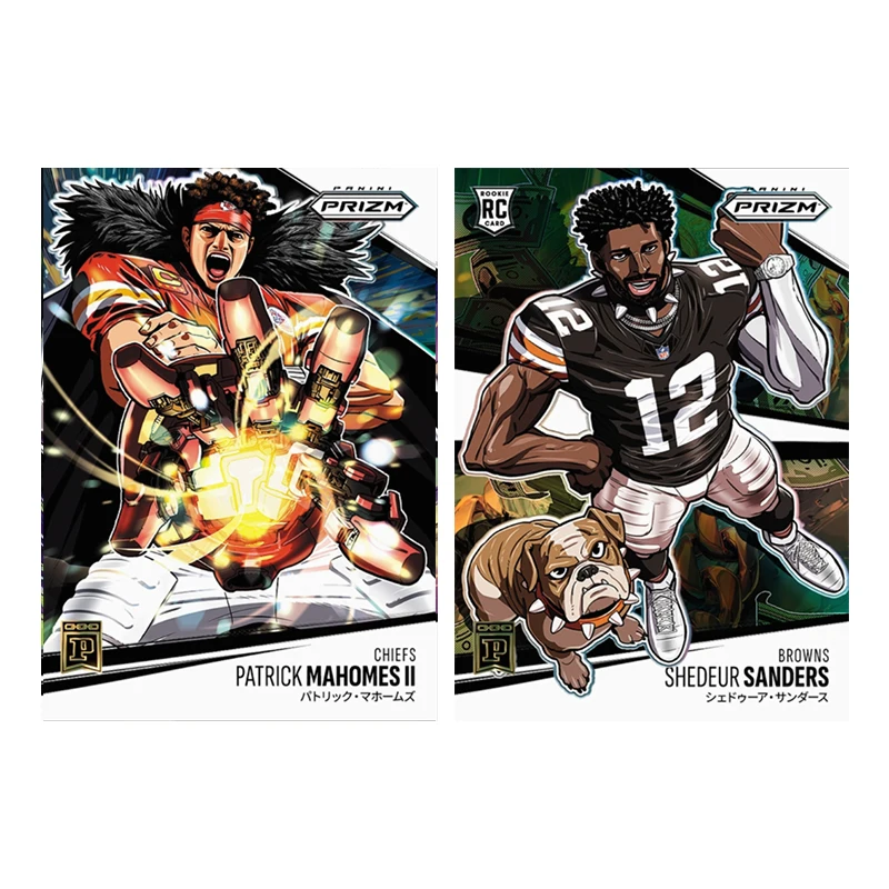 Фото Коллекционные карточки Panini Prizm Football Series: Джейлен Хёртс, Джош Аллен, Джастин Джефферсон, Патрик Махоумс. Сделай сам, подарок для фанатов. №5