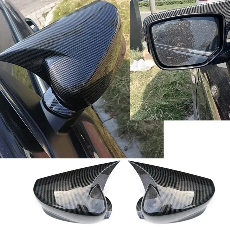 

Glossy BLACK Side Rearview Mirror Cap Replacement Cover Trim For Honda Accord 8th 9th 9.5th 10th 2008-2022
