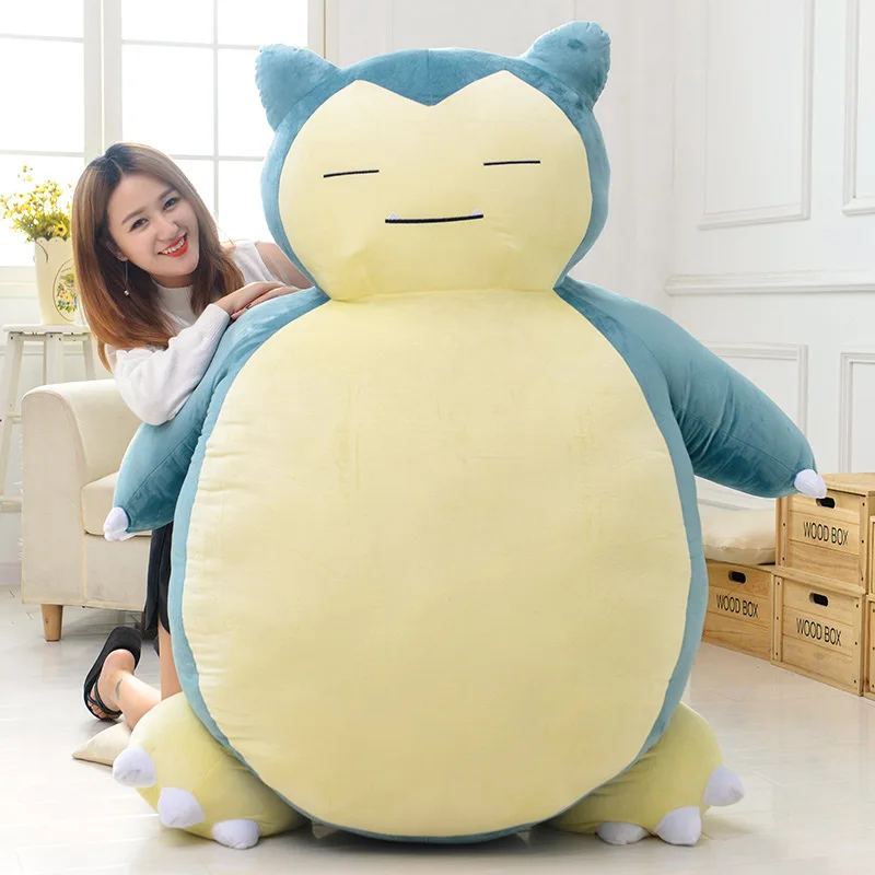 

30/50cm Pokemon Cartoon Snorlax Plush Toys Pillow Anime Movie Pocket Monsters Soft Stuffed Plushie Doll Kids Girl Birthday Gifts