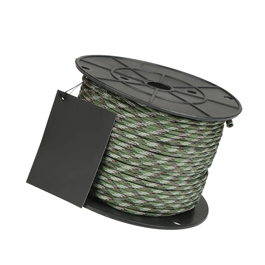 

Climbing Rope Non-slip Survival Rope Portable Hiking Safety Cord for Outdoor Activity Camping Rope Hiking Clothesline 4mm x 100m